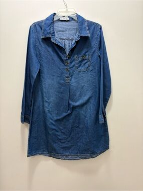 Diva Light Blue Denim Tunic